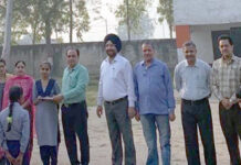 गगनदीप को किया सम्मानित