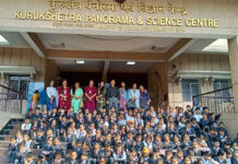 सतलुज स्कूल के विद्यार्थियों ने किया विज्ञान केन्द्र का भ्रमण