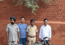 स्पेशल स्टॉफ असंध द्वारा अवैध असला सहित एक आरोपी को किया गया गिरफ्तार