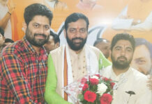 सांसद नायब सैनी को प्रदेशाध्यक्ष बनने से कार्यकत्र्ताओं में खुशी की लहर : उत्सव शर्मा