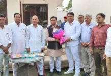 आने वाला समय कांग्रेस पार्टी का है ओर पार्टी बहुमत से केन्द्र व प्रदेश में सरकार बनाएगी-संजीवन शर्मा