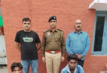स्पेशल स्टाफ असंध द्वारा घर में घुसकर चोरी करने वाले दो आरोपियों को किया गया गिरफ्तार