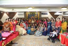 करनाल के निजी होटल में करवा चौथ एवं दिवाली उत्सव बड़ी धूमधाम से मनाया गया