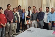 मीडिया वेलबिंग एसोसिएशन ने किया मुख्यमंत्री के मीडिया सचिव का सम्मान पत्रकारों को सुविधाएं देने के लिए किया धन्यवाद