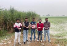 इंद्री हलके के एक दर्जन से अधिक गांव में हुई ओलावृष्टि किसानों की फसलों को भारी नुकसान