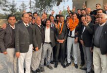 रणबीर सिंह ढांडा बार एसोसिएशन इन्द्री के नए प्रधान बने