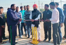 लाडवा हल्के को खेलों का हब बनाना मुख्य उद्देश्य : विक्रम चीमा