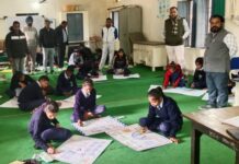 खंड स्तरीय पोस्टर मेकिंग प्रतियोगिता में खानपुर की छात्रा खुशी ने पाया प्रथम स्थान