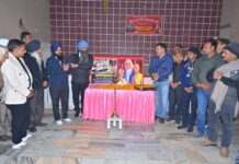 भाई टोडरमल जैन की पुण्य स्मृति में लंगर लगाकर दी श्रद्धांजलि