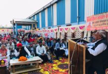 केन्द्र व प्रदेश सरकार ग्रामीण विकास को बढ़ावा देने की दिशा में प्रतिबद्धता के साथ लगी हुई है-विधायक रामकुमार कश्यप