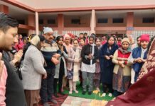 अनेजा सिटी हार्ट स्कूल में नववर्ष के दिन हवन यज्ञ किया गया