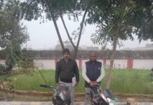 मोटरसाइकिल चोरी करने वाले एक आरोपी को एंटी व्हीकल थेफ्ट यूनिट ने किया गिरफ्तार