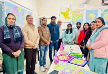 पांच दिवसीय टेराकोटा ज्वेलरी मेकिंग और लिप्पन आर्ट कार्यशाला का समापन