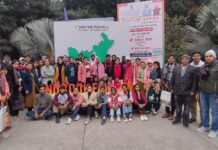 पुस्तक मेला में एनएसएस एवं एनसीसी के विद्यार्थियों ने पहुंच कर ली ज्ञान वर्धक जानकारी