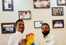 समाजसेवी रिंकू सैनी ने नवनियुक्त प्रधान अंग्रेज सैनी को दी बधाई