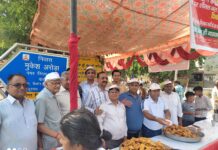 श्री अग्रवाल सभा ने निर्जला एकादशी पर लगाई मीठे पानी की छबील