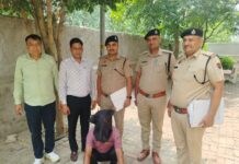 हत्या के मामले में पैरोल पर आकर 7 साल से फरार चल रहे आरोपी को करनाल पुलिस ने किया काबू