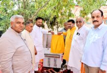 तपती दोपहरी में जल सेवा सबसे बडा परमार्थ :धर्मबीर डागर