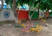 इन्द्री का हर्बल पार्क बना सफेद हाथी, टूटे पडे है सभी झूले, सफाई व्यवस्था बेहाल