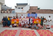 पतंजलि योगपीठ हरिद्वार से प्रशिक्षित योग टीचर द्वारा घर-घर योग का प्रचार – महिंद्र कन्थला