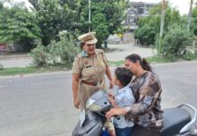 कैम्पेन ‘रोड रूल्स, लाइफ टूल्स’ के तहत जागरूकता शिविर व चालान ड्राइव आयोजित