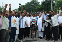 खेल न केवल अनुशासन की भावना सीखाते हैं बल्कि हमें स्वस्थ भी रखते हैः विधायक रामकुमार कश्यप