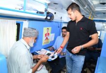 नवीन जिंदल फाउंडेशन की टीम ने गढ़ी लांगरी और टयूकर में फ्री हेल्थ कैंप लगाकर जांचा 104 लोगों का स्वास्थ्य