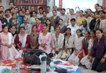 दो दिवसीय कार्यशाला में अध्यापकों को हैप्पी क्लास रूम व नवीनतम शिक्षा विधियों के बारे बताया