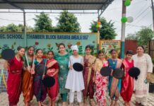 राजकीय वरिष्ठ माध्यमिक विद्यालय थंबड में स्वतंत्रता दिवस पर्व बड़ी धूमधाम से मनाया गया