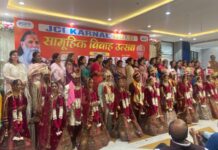 महाराजा अग्रसैन भवन से उठी दस दुल्हों की डोलियां