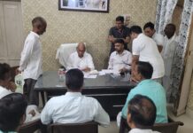 विधायक रामकुमार कश्यप ने सुनी आमजन की समस्याएं,अधिकारियों को समस्याओं के शीघ्र समाधान के दिए निर्देश