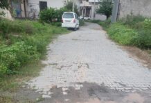 बराड़ा में दो महीने से पेयजल संकट, टूटी पाइपलाइन से गंदा पानी घरों तक