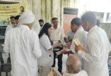 सेवा पखवाड़ा अभियान के तहत आयोजित किया गया पशुधन स्वास्थ्य शिविर : डा. शमशेर