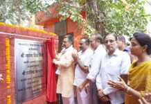 ज्ञानपुरा मंदिर में सामुदायिक केंद्र का शिलान्यास