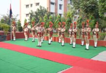 पुलिस लाइन करनाल में पुलिस स्मृति दिवस पर शहीदों को श्रद्धा सुमन अर्पित कर किया नमन।