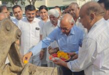 विधायक रामकुमार कश्यप ने गांव राजेपुर में 1 करोड़ 60 लाख रुपये की लागत से बनने वाली तीन सडक़ों के नवीनीकरण कार्य का किया शुभारंभ