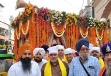 बोले सो निहाल सत श्री अकाल के उद्घोष से गूंजी कर्ण नगरी