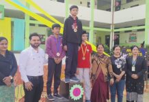 सर्व विद्या पब्लिक स्कूल में हुए 6वें वार्षिक खेल उत्सव में बच्चों ने विभिन्न खेलों में दिखाया दमखम