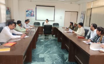 डीएसजे व सीजेएम ने प्लेस ऑफ सेफ्टी का किया निरीक्षण