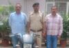 दुपहिया वाहन चोरी के मामले में आरोपी काबू,एक मोटरसाइकिल बरामद।
