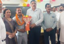 25 साल के कार्यकाल के बाद मा. महिन्द्र खेड़ा हुए सेवानिवृत्त