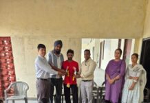ग्राम पंचायत जनेसरो के राजकीय स्कूल में स्वच्छता जागरुकता कार्यक्रम चलाया गया