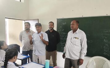 आईईसी गतिविधियों के तहत विद्यालयों में चलाया गया जागरूकता अभियान