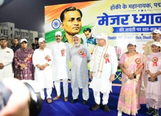 हॉकी के जादूगर मेजर ध्यानचंद का जीवन खिलाड़ी के लिए प्रेरणा स्त्रोत:मनोहर लाल