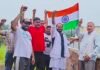 चेयरमैन रिंकू सैनी ने शहीदों को नमन कर 80वां स्वतंत्रता दिवस मनाया