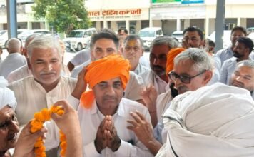 तेजपाल मंढ़ाण सर्वसम्मति से बने मंढ़ाण खाप के राष्ट्रीय अध्यक्ष