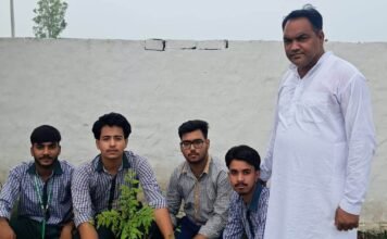 स्वच्छ वायु, शुद्ध वातावरण और आने वाली पीढिय़ों के सुरक्षित भविष्य के लिए करे पौधारोपण-वाईस प्रिंसीपल सुखदेव शर्मा