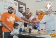 भगवान श्री कृष्ण ने एकता ओर भाईचारे का संदेश दिया-चेयरमैन रिंकू सैनी