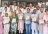 राष्ट्रपिता महात्मा गांधी व पूर्व प्रधानमंत्री लाल बहादुर शास्त्री के जन्मदिन पर इन्द्री ब्लाक से पूरे देश में की काम मांगों अभियान की हुई शुरूआत