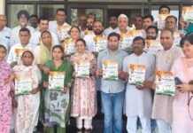 राष्ट्रपिता महात्मा गांधी व पूर्व प्रधानमंत्री लाल बहादुर शास्त्री के जन्मदिन पर इन्द्री ब्लाक से पूरे देश में की काम मांगों अभियान की हुई शुरूआत